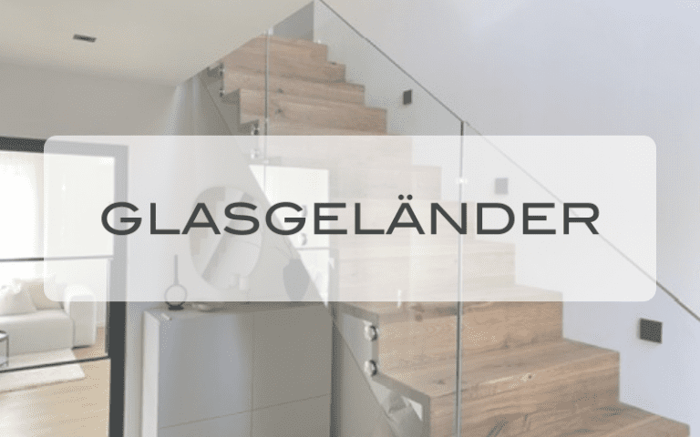 Glasgeländer Augsburg – Treppengeländer aus Glas Neusäß Glaserei Rohrig