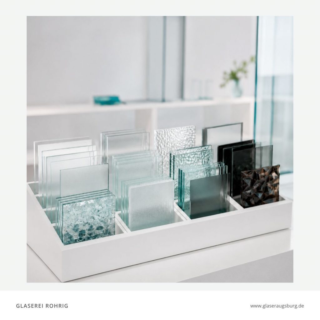 Glasmuster als Coverbild für einen Überblick über Glasarten