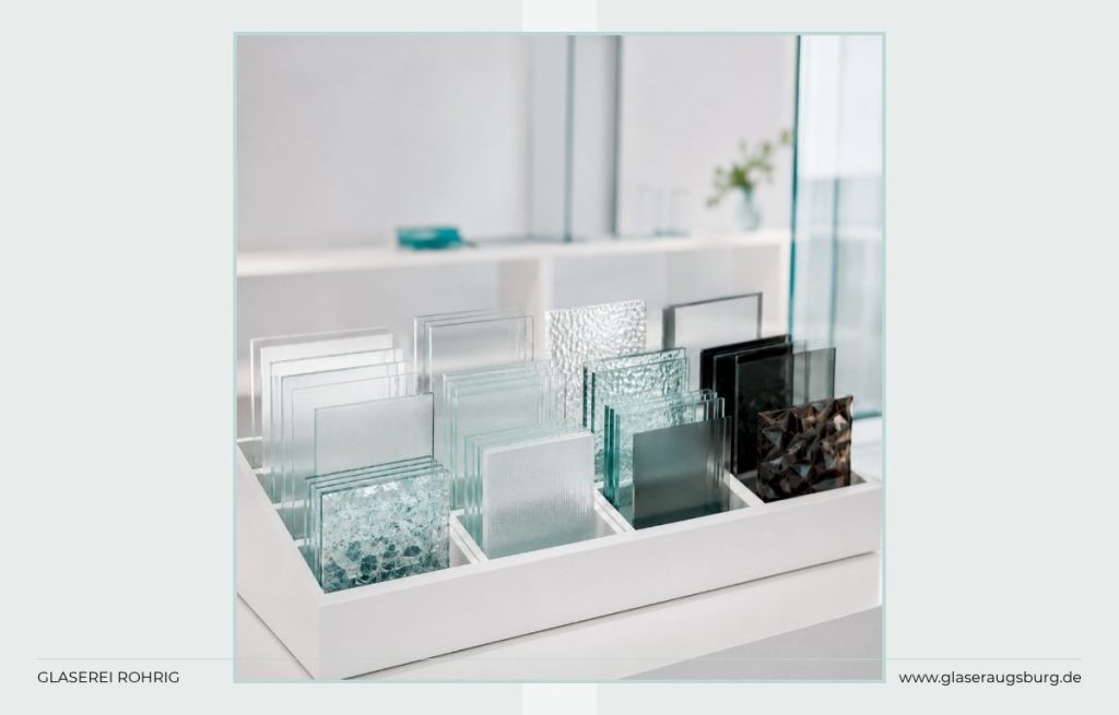 Glasmuster als Coverbild für einen Überblick über Glasarten